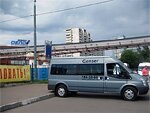 Бесплатный автобус Genser в пункт аренды автомобилей АрендаАвто-дбр на ул.Добролюбова